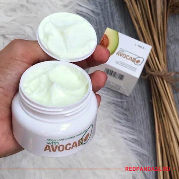 крем против морщин с экстрактом авокадо и маслом Ши Laikou African Anti wrinkle Moisturizer with Avocado
