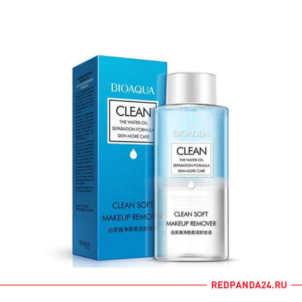 Гидрофильное масло для снятия макияжа и глубокого очищения BioAqua Clean Soft Makeup Remover