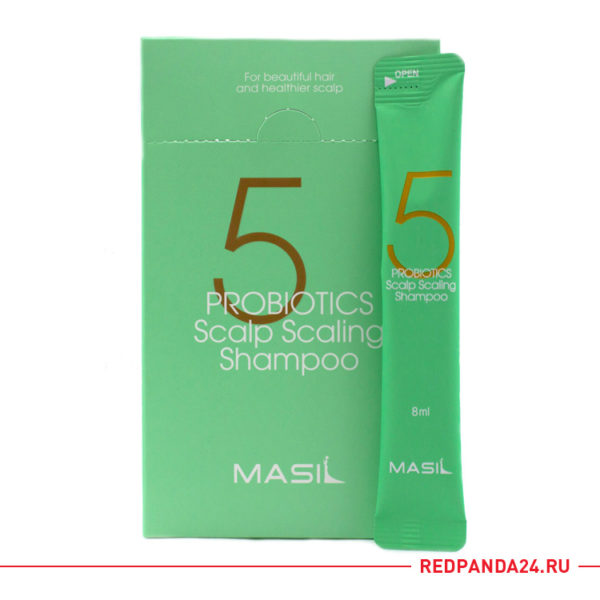 Шампунь для волос глубоко очищающий с пробиотиками Masil