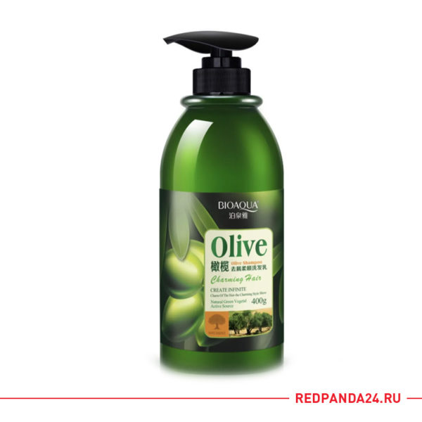 Шампунь для волос с оливой Bioaqua