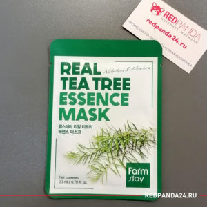 Тканевая маска с чайным деревом Farm Stay